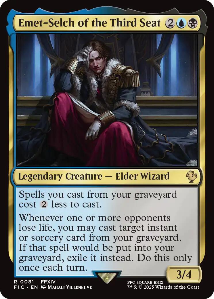 Emet-Selch of the Third Seat (Surge Foil) [FINAL FANTASY Commander] | Pegasus Games WI