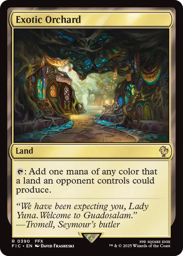 Exotic Orchard (Surge Foil) [FINAL FANTASY Commander] | Pegasus Games WI