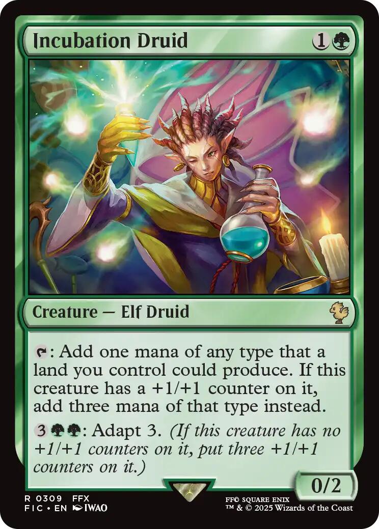 Incubation Druid (Surge Foil) [FINAL FANTASY Commander] | Pegasus Games WI