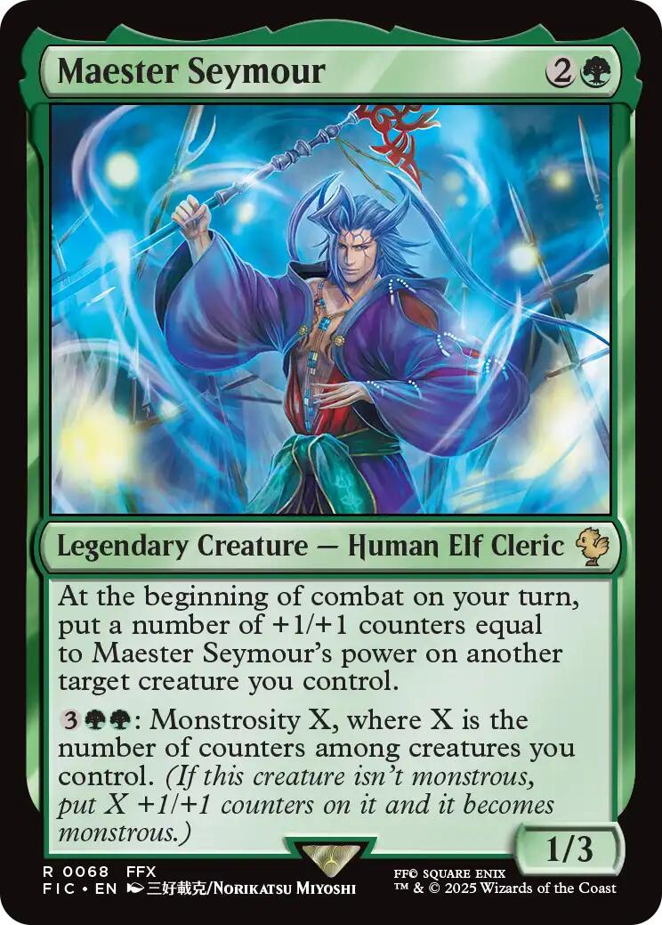 Maester Seymour (Surge Foil) [FINAL FANTASY Commander] | Pegasus Games WI