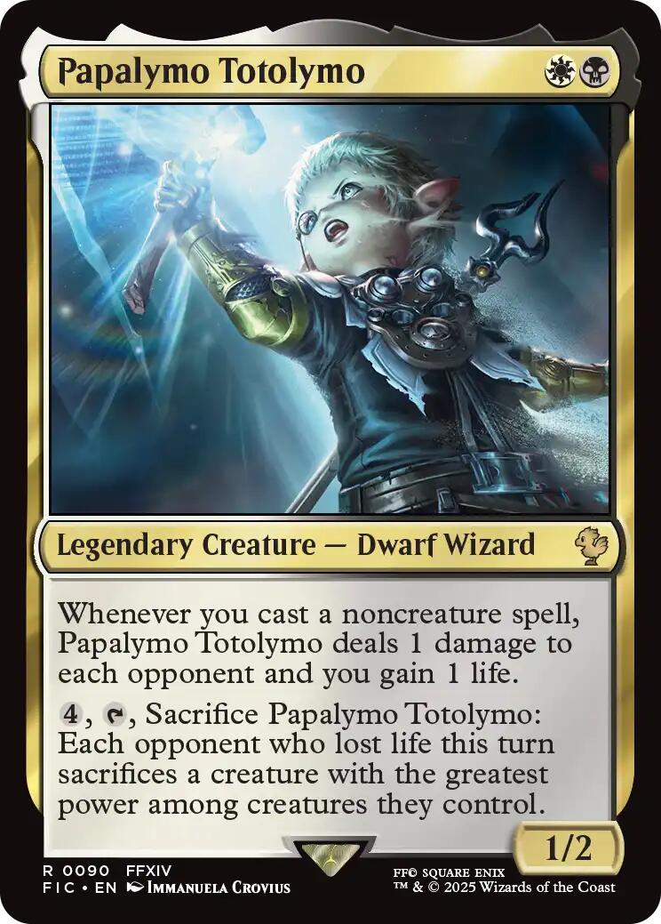 Papalymo Totolymo (Surge Foil) [FINAL FANTASY Commander] | Pegasus Games WI