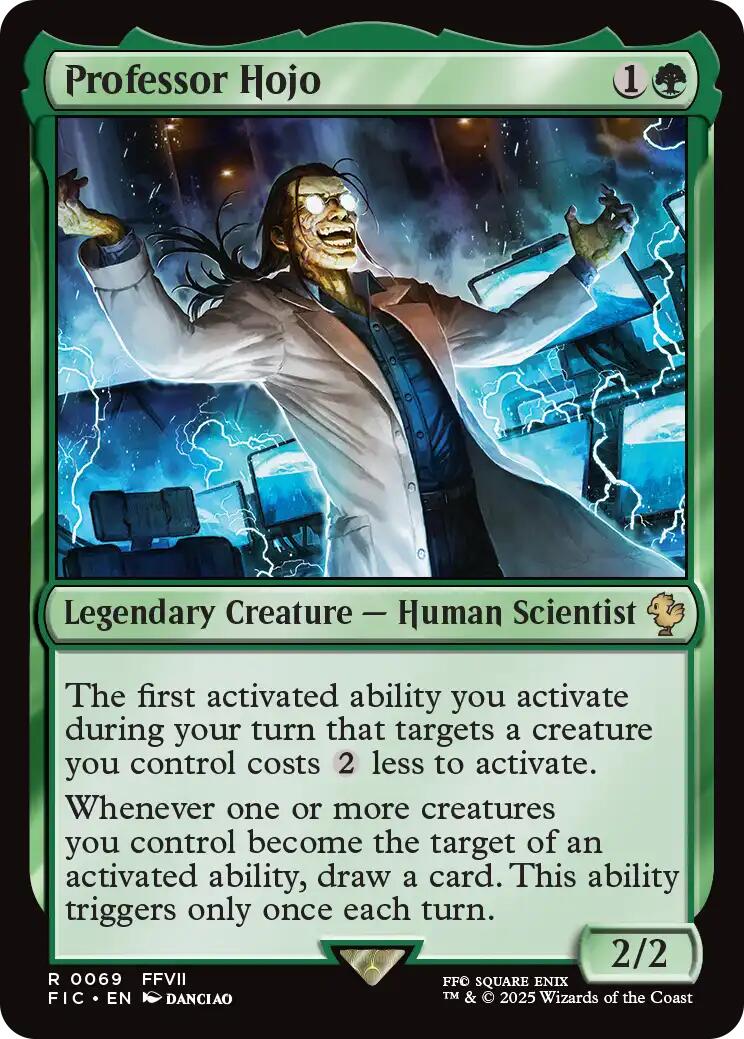 Professor Hojo (Surge Foil) [FINAL FANTASY Commander] | Pegasus Games WI