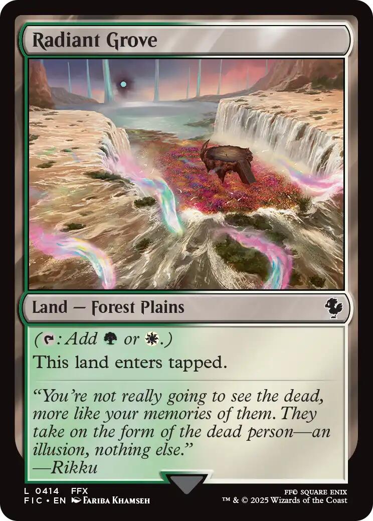 Radiant Grove (Surge Foil) [FINAL FANTASY Commander] | Pegasus Games WI