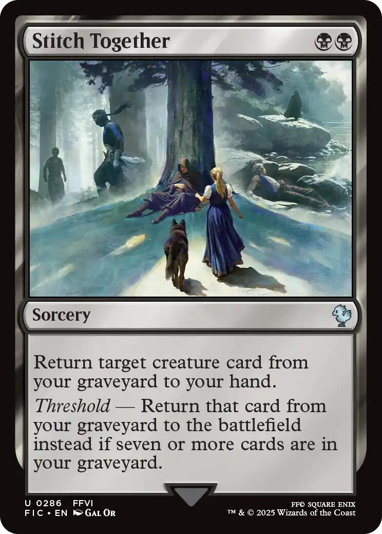 Stitch Together (Surge Foil) [FINAL FANTASY Commander] | Pegasus Games WI