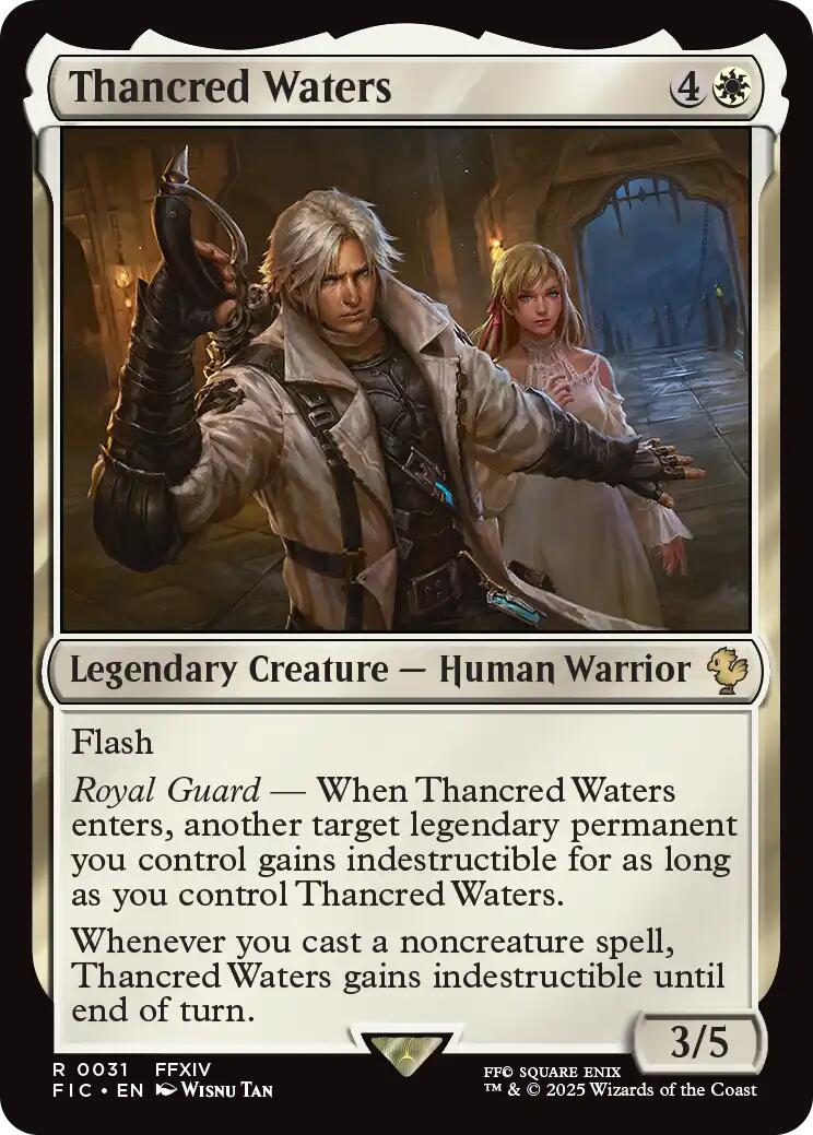 Thancred Waters (Surge Foil) [FINAL FANTASY Commander] | Pegasus Games WI