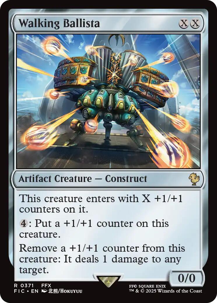 Walking Ballista (Surge Foil) [FINAL FANTASY Commander] | Pegasus Games WI