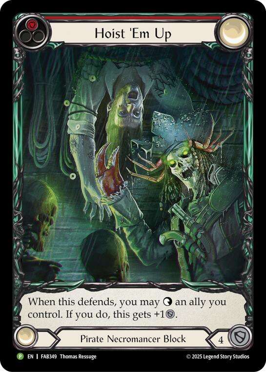 Hoist 'Em Up [FAB349] (Promo)  Rainbow Foil | Pegasus Games WI