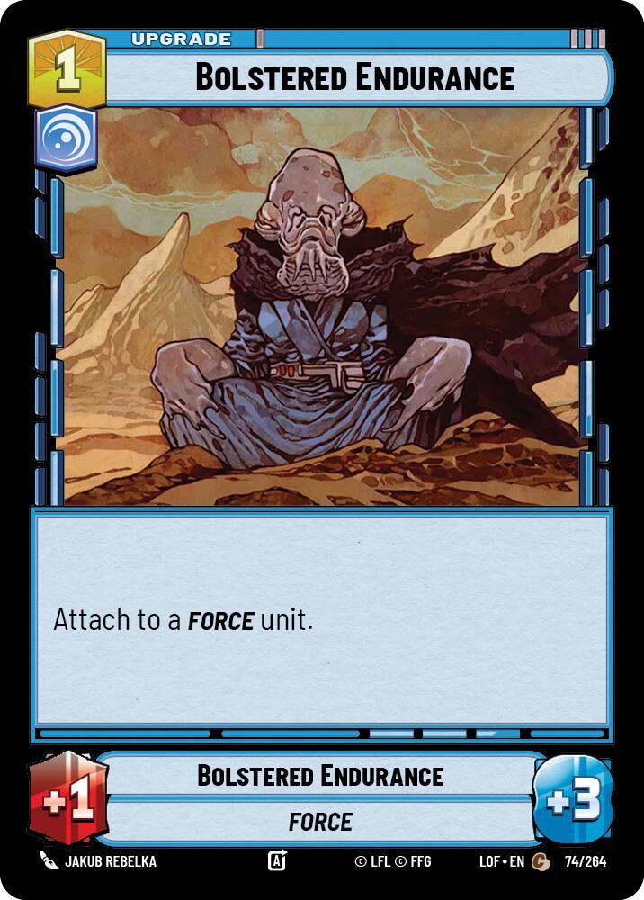 Bolstered Endurance (74/264) (74/264) [Legends of the Force] | Pegasus Games WI