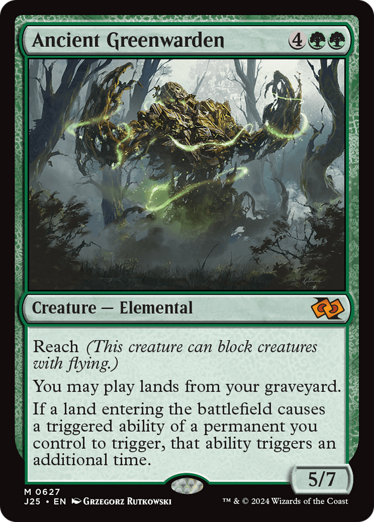 Ancient Greenwarden [Foundations Jumpstart] | Pegasus Games WI