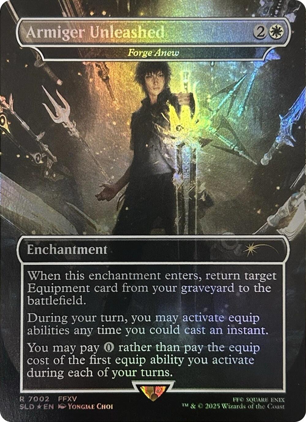 Armiger Unleashed - Forge Anew (Rainbow Foil) [Secret Lair Drop Series] | Pegasus Games WI