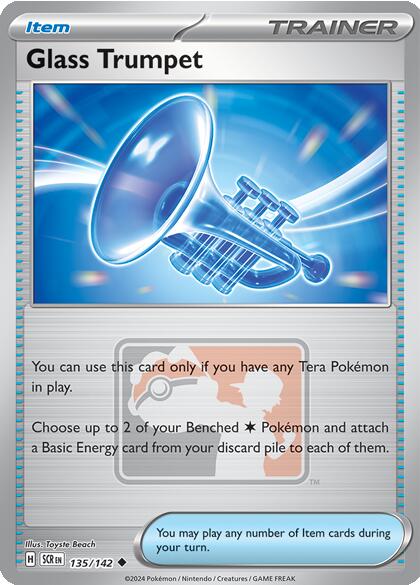 Glass Trumpet (135/142) [League & Championship Cards] | Pegasus Games WI
