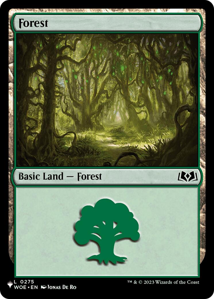 Forest (0275) (WOE) [The List] | Pegasus Games WI