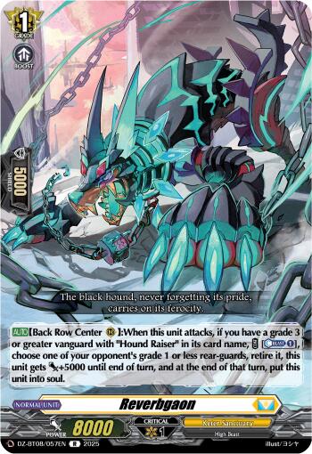 Reverbgaon (DZ-BT08/057EN) [DZ-BT08: Knights 0f Rebirth] | Pegasus Games WI