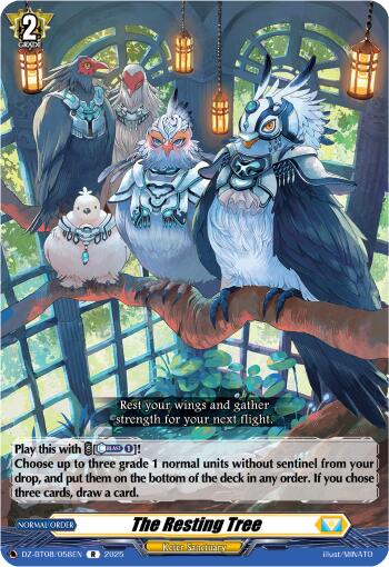 The Resting Tree (DZ-BT08/058EN) [DZ-BT08: Knights 0f Rebirth] | Pegasus Games WI