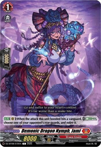 Demonic Dragon Nymph, Jami (DZ-BT08/072EN) [DZ-BT08: Knights 0f Rebirth] | Pegasus Games WI
