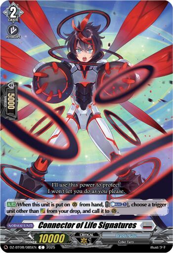 Connector of Life Signatures (DZ-BT08/085EN) [DZ-BT08: Knights 0f Rebirth] | Pegasus Games WI