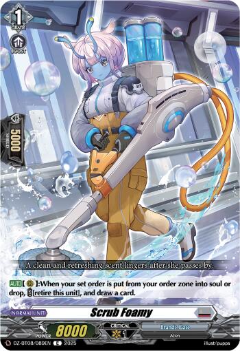 Scrub Foamy (DZ-BT08/089EN) [DZ-BT08: Knights 0f Rebirth] | Pegasus Games WI