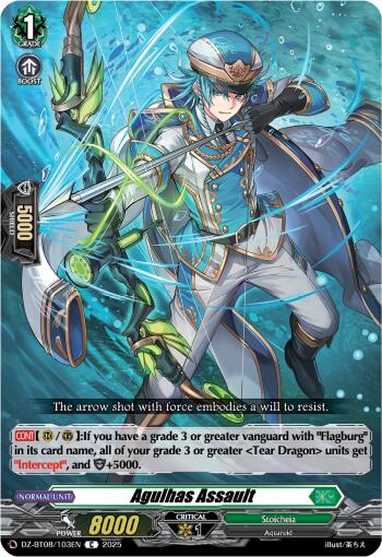 Agulhas Assault (DZ-BT08/103EN) [DZ-BT08: Knights 0f Rebirth] | Pegasus Games WI