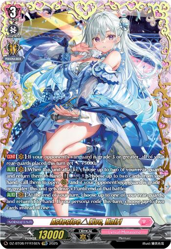 AstesiceLive, Kairi (DZ-BT08/FFR16EN) [DZ-BT08: Knights 0f Rebirth] | Pegasus Games WI
