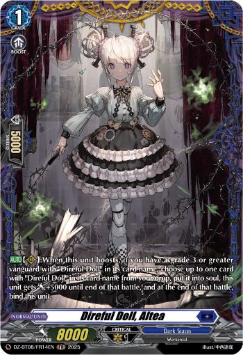 Direful Doll, Altea (DZ-BT08/FR14EN) [Knights 0f Rebirth] | Pegasus Games WI
