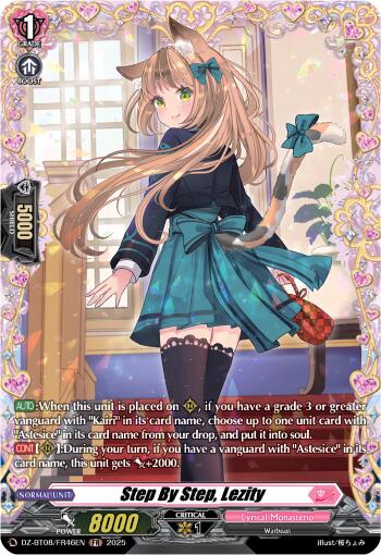 Step By Step, Lezity (DZ-BT08/FR46EN) [DZ-BT08: Knights 0f Rebirth] | Pegasus Games WI