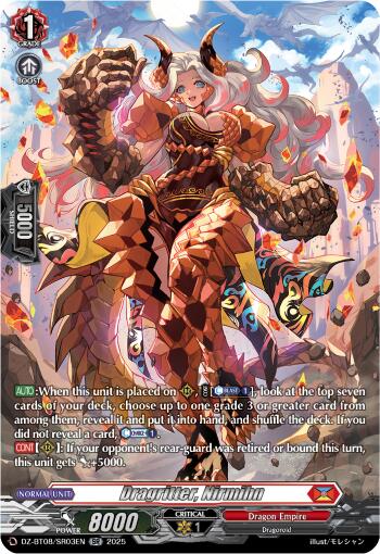 Dragritter, Nirmin (DZ-BT08/SR02EN) [DZ-BT08: Knights 0f Rebirth] | Pegasus Games WI