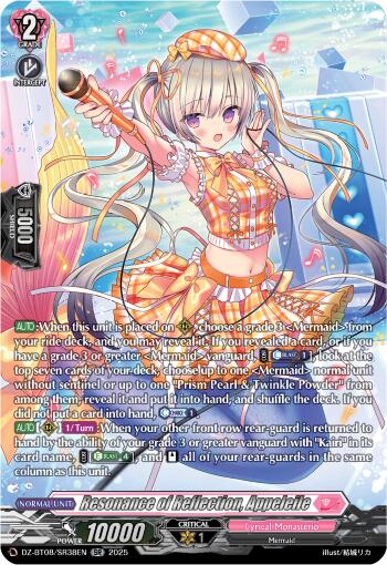 Resonance of Reflection, Appeler (DZ-BT08/SR38EN) [DZ-BT08: Knights 0f Rebirth] | Pegasus Games WI