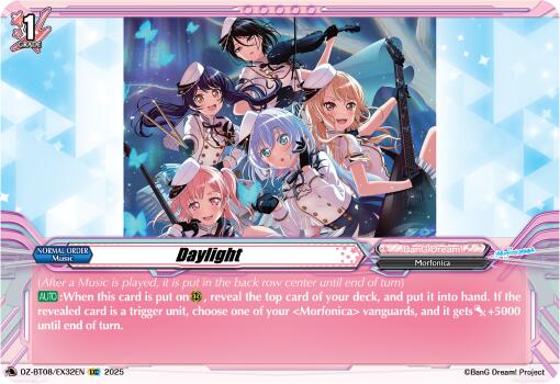 Daylight (DZ-BT08/EX32EN) [DZ-BT08: Knights 0f Rebirth] | Pegasus Games WI