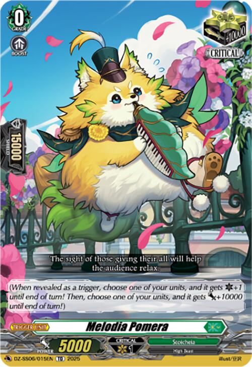 Melodia Pomera (DZ-SS06/015EN) [DZ-SS06: Master Deckset -Urara Haneyama-] | Pegasus Games WI