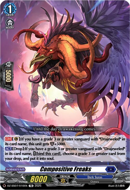 Compositive Freaks (DZ-SS07/010EN) [DZ-SS07: Master Deckset -Michiru Hazama-] | Pegasus Games WI