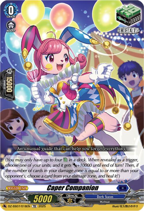 Caper Companion (DZ-SS07/018EN) [DZ-SS07: Master Deckset -Michiru Hazama-] | Pegasus Games WI