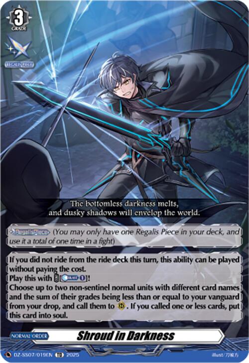 Shroud in Darkness (DZ-SS07/019EN) [DZ-SS07: Master Deckset -Michiru Hazama-] | Pegasus Games WI