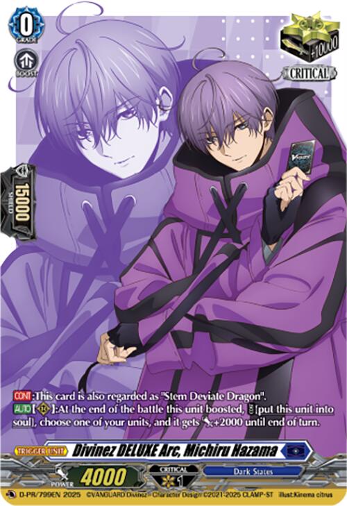 Divinez DELUXE Arc, Michiru Hazama (D-PR/799EN) [D Promo Cards] | Pegasus Games WI