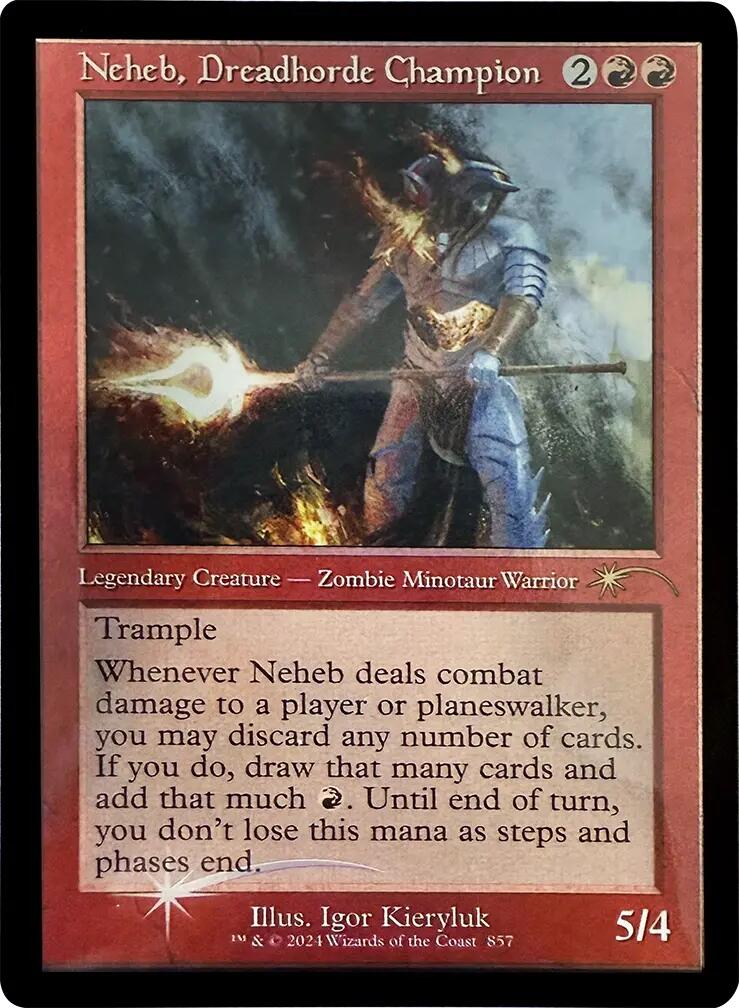 Neheb, Dreadhorde Champion (Retro Frame) [Secret Lair Drop Series] | Pegasus Games WI