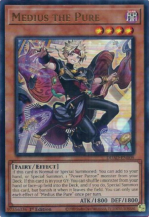 Medius the Pure [DUAD-EN008] Ultra Rare | Pegasus Games WI