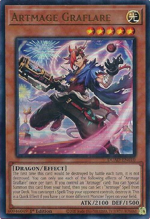 Artmage Graflare [DUAD-EN010] Ultra Rare | Pegasus Games WI