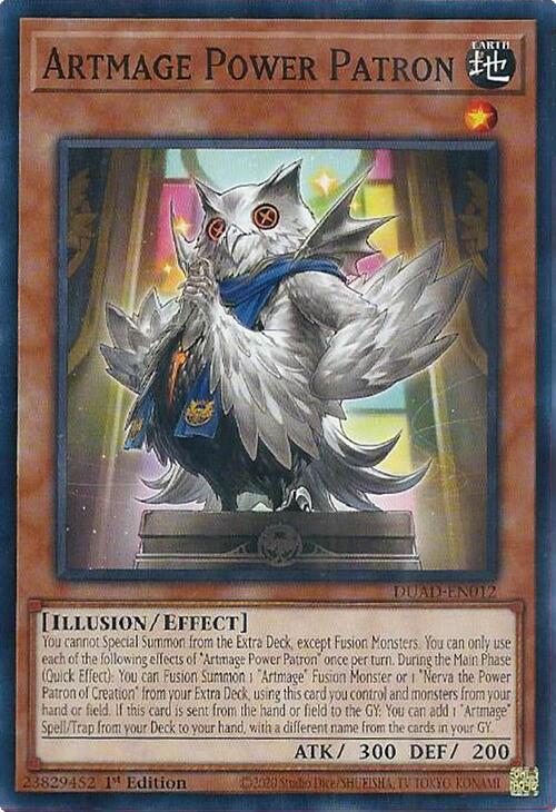 Artmage Power Patron [DUAD-EN012] Common | Pegasus Games WI