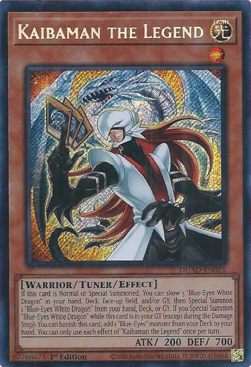 Kaibaman the Legend [DUAD-EN021] Secret Rare | Pegasus Games WI