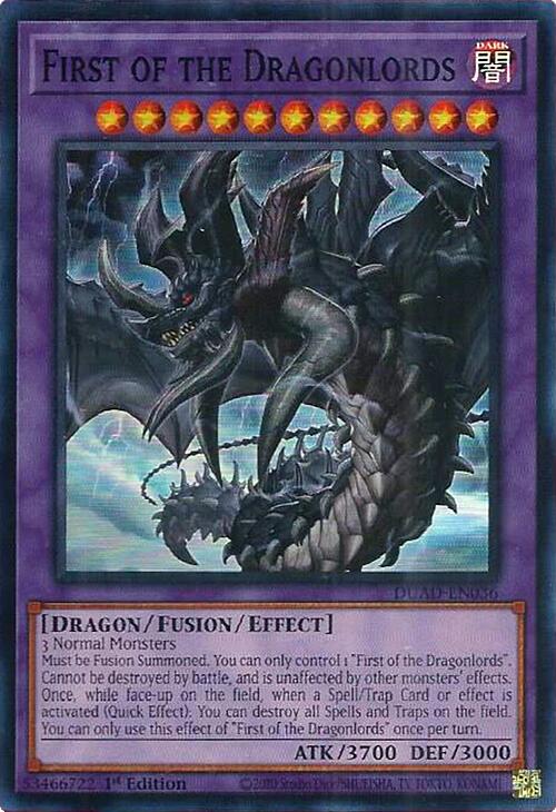 First of the Dragonlords [DUAD-EN036] Super Rare | Pegasus Games WI