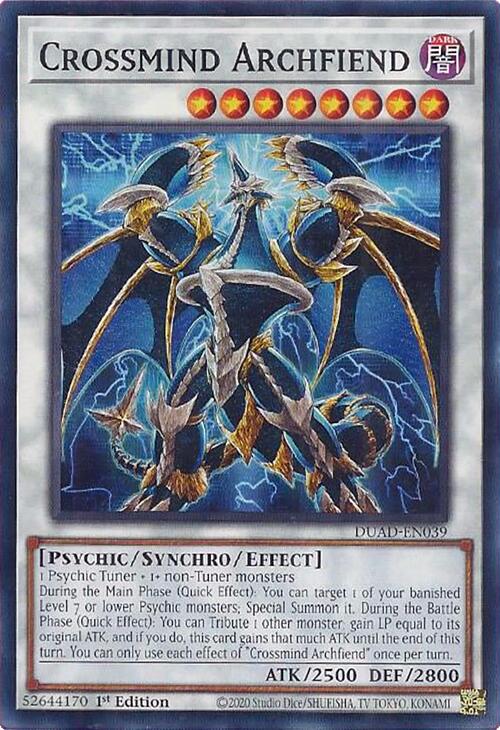 Crossmind Archfiend [DUAD-EN039] Common | Pegasus Games WI