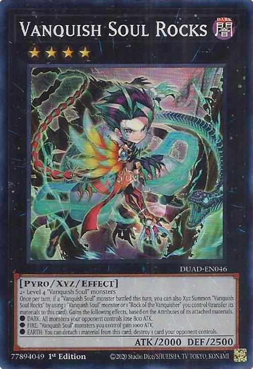 Vanquish Soul Rocks [DUAD-EN046] Super Rare | Pegasus Games WI