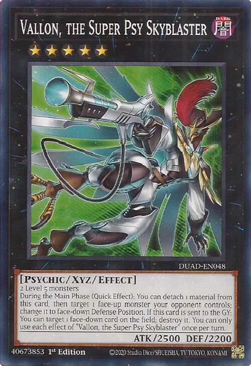 Vallon, the Super Psy Skyblaster [DUAD-EN048] Common | Pegasus Games WI
