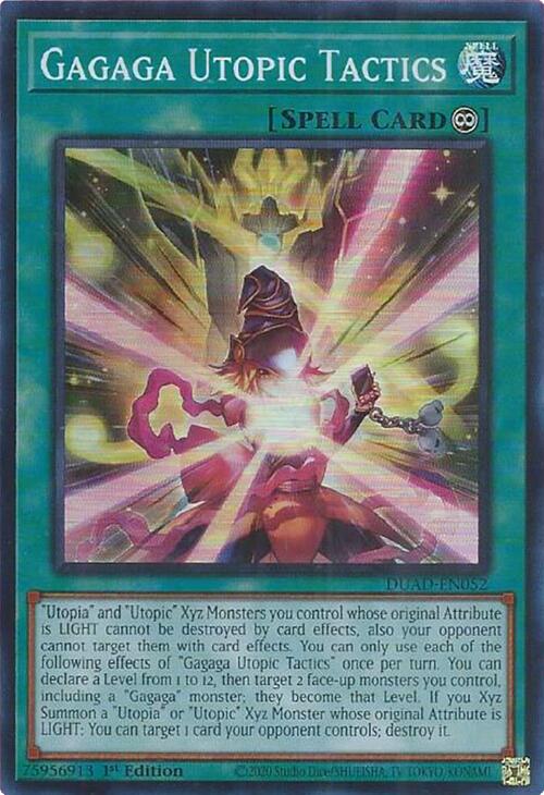 Gagaga Utopic Tactics [DUAD-EN052] Super Rare | Pegasus Games WI