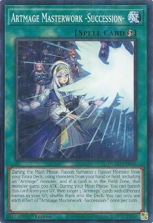 Artmage Masterwork -Succession- [DUAD-EN056] Common | Pegasus Games WI