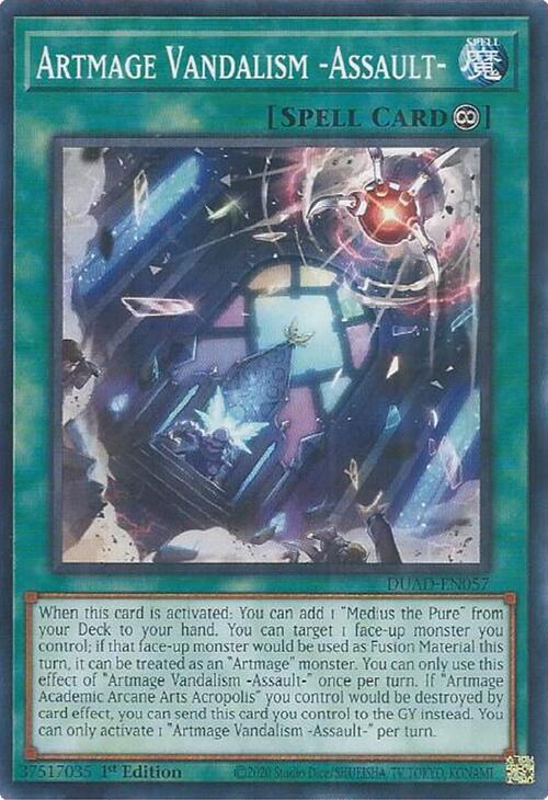 Artmage Vandalism -Assault- [DUAD-EN057] Common | Pegasus Games WI