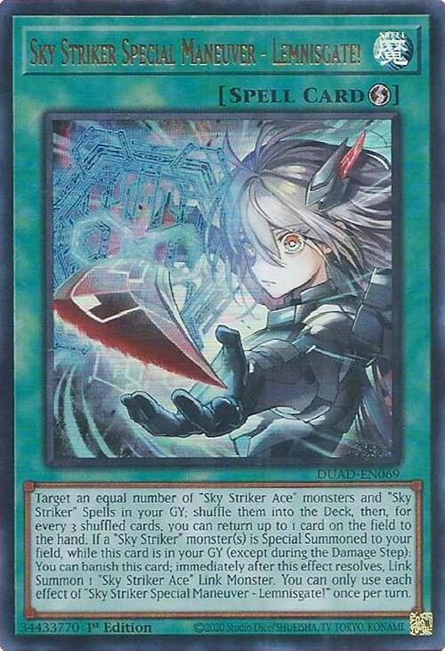 Sky Striker Special Maneuver - Lemnisgate! [DUAD-EN069] Ultra Rare | Pegasus Games WI