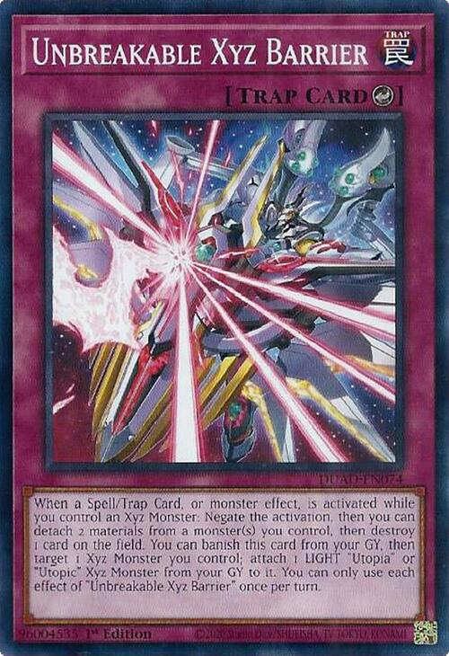 Unbreakable Xyz Barrier [DUAD-EN074] Common | Pegasus Games WI