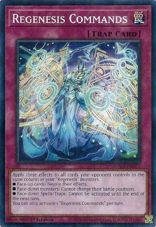 Regenesis Commands [DUAD-EN077] Common | Pegasus Games WI