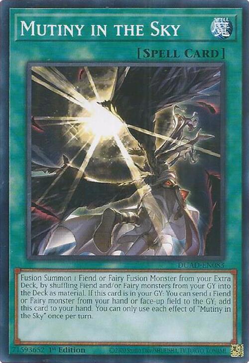 Mutiny in the Sky [DUAD-EN083] Common | Pegasus Games WI