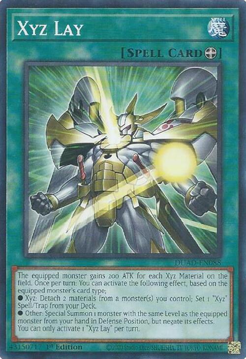 Xyz Lay [DUAD-EN088] Common | Pegasus Games WI